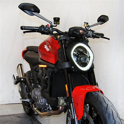 2021-2023 Ducati Monster 937 Front LED Turn Signals by New Rage Cycles