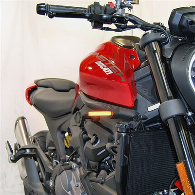 2021-2023 Ducati Monster 937 Front LED Turn Signals by New Rage Cycles
