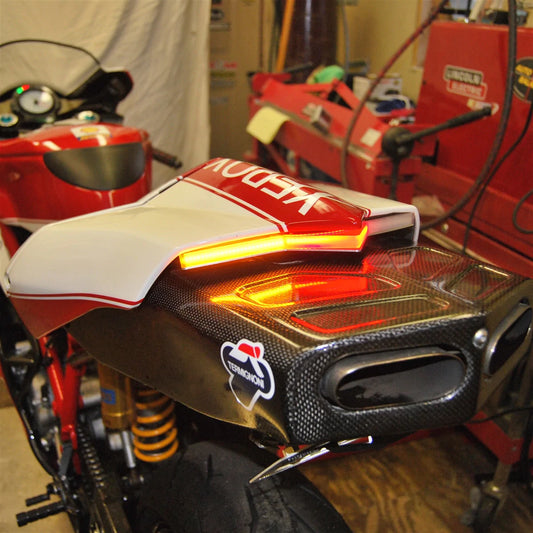 Ducati 999 Fender Eliminator Kit / Tail Tidy with Turn Signals by New Rage Cycles