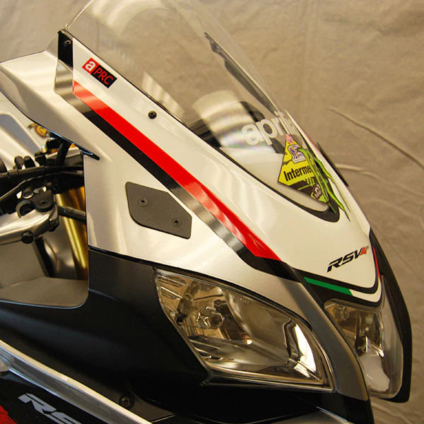 Side view of Aprilia RSV4 Block off plates