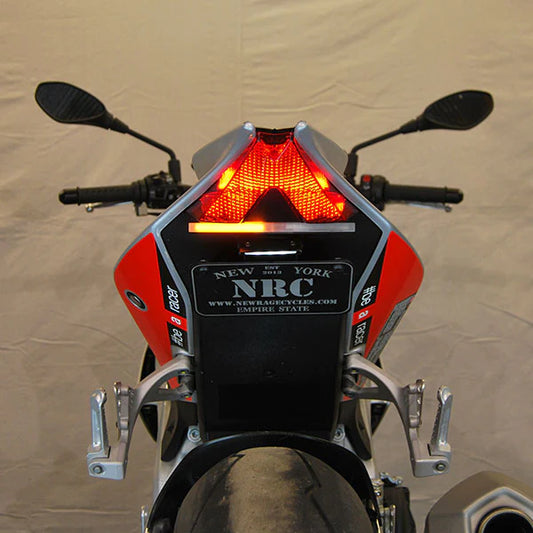 2009-2020 Aprilia RSV4 Fender Eliminator / Tail Tidy with Turn Signals by New Rage Cycles