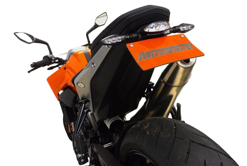 KTM 790 890 Duke Fender Eliminator License Plate Kit New Rage Cycles Fender Eliminator For KTM 790/890 Duke - Plug & Play Tail Tidy With LED Signals KTM 790 Duke Fender - Foto 10