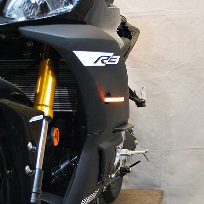 2019-2024 Yamaha R3 LED Front Turn Signals by New Rage Cycles