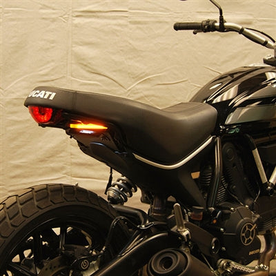 Ducati Scrambler Sixty2 Tail Tidy with LED Turn Signals by New Rage Cycles