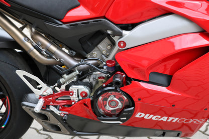 2018-2023 Ducati Panigale V4 Frame Sliders / Crash Pads by CNC Racing