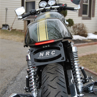 2009-2015 Triumph Thruxton Fender Eliminator Kit with Integrated Tail Light and Belly Pan