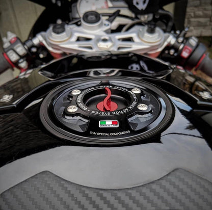 Ducati Hypermotard 950 Aluminium Quick Action Fuel Cap by TWM