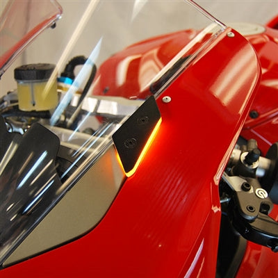2018 2023 Ducati Panigale V4 Mirror Block Off Turn Signals by New