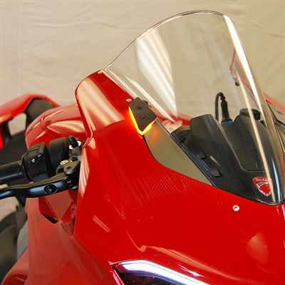 2020-2024 Ducati Panigale V2 Mirror Block Off Turn Signals by New Rage Cycles