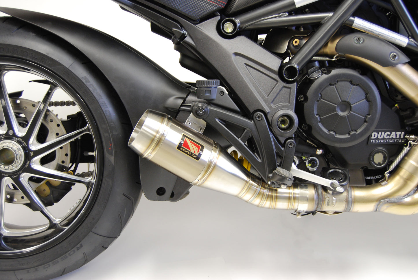 2011-2018 Ducati Diavel Slip on Exhaust by Competition Werkes