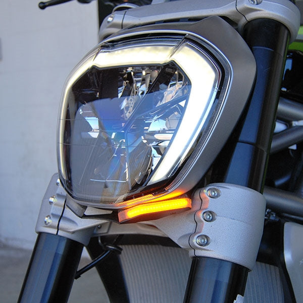2016-2023 Ducati XDiavel LED Front Turn Signals by New Rage Cycles