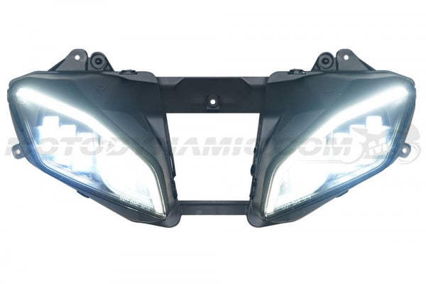 2016 R6 Pilot Light 2008-2016 Yamaha R6 Full Head Light LED Projection Assembly with DRL ...