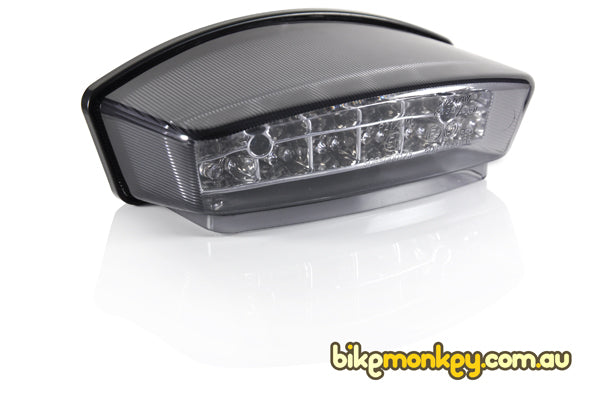 Ducati Monster Integrated Tail Light in Clear or Smoked Lens