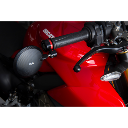 Triumph Trident Bar End Mirrors by Womet-Tech