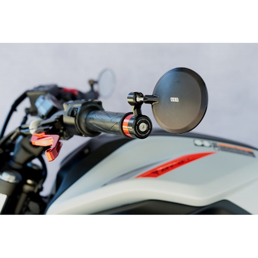 Triumph Street Cup Bar End Mirrors by Womet-Tech