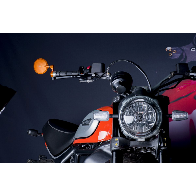 Triumph Trident Bar End Mirrors by Womet-Tech