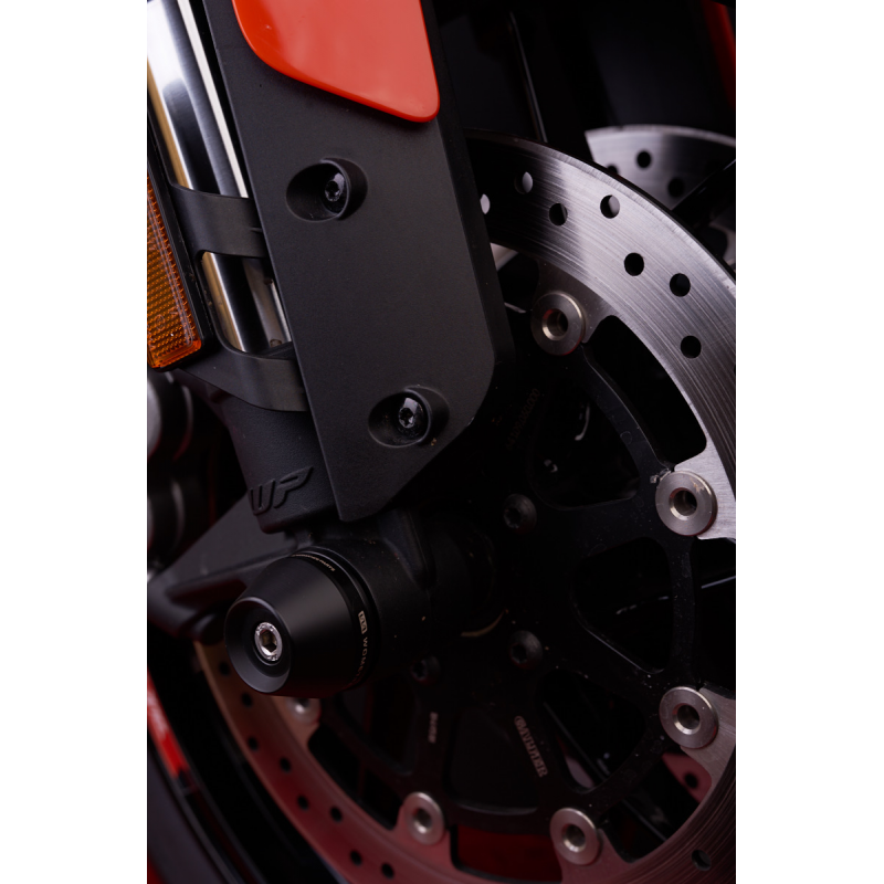 2014-2018 KTM 690 Duke Fork Axle Sliders by Womet-Tech