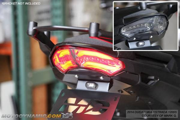 2010-2014 Ducati Multistrada 1200 Integrated Sequential LED Tail Light