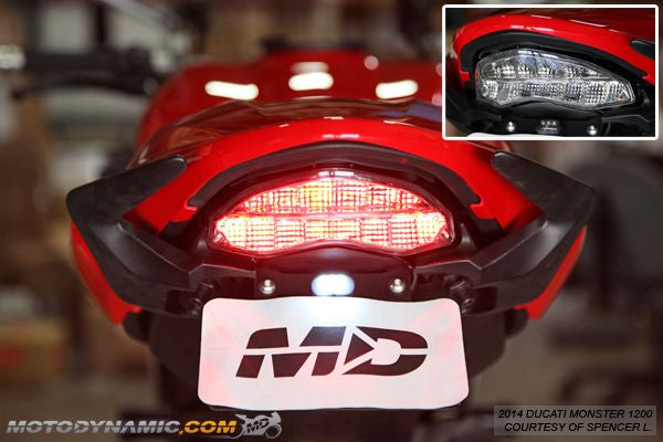 2014-2021 Ducati Monster 1200 S/R Integrated Sequential LED Tail Light
