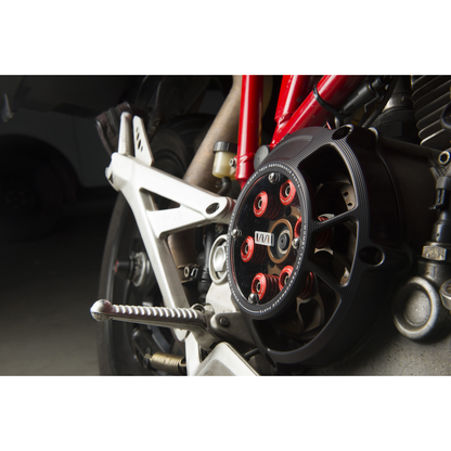 Ducati 848 1098 1198 Clear Clutch Cover by Womet Tech