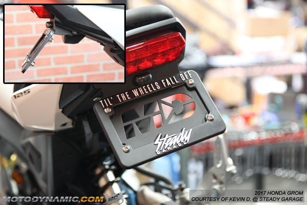 2017-2020 Honda Grom Fender Eliminator Kit / Tail Tidy