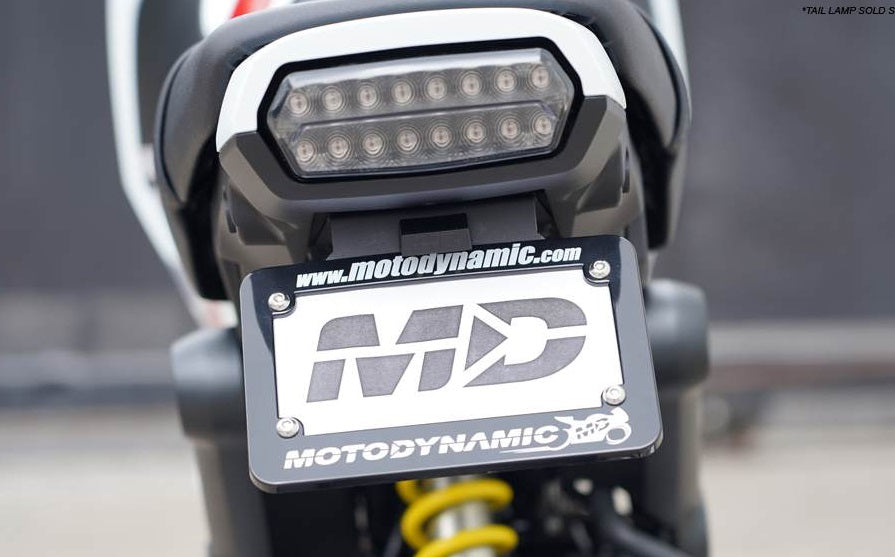 20222023 Honda Grom Fender Eliminator Kit / Tail Tidy with LED Plate Fender Eliminators