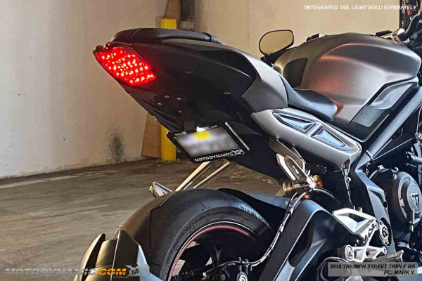 2018-2024 Street Triple 765 R S RS Fender Eliminator / Tail Tidy Kit