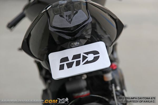 2018-2024 Street Triple 765 R S RS Fender Eliminator / Tail Tidy Kit