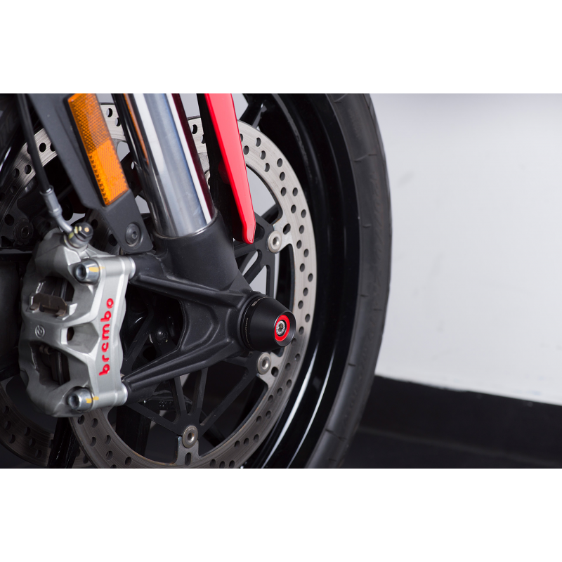 2021-2023 Ducati Multistrada V4 Fork Axle Sliders by Womet-Tech