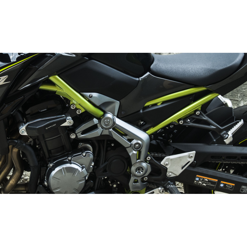 2017-2023 Kawasaki Z900 EVOS Edition Frame Sliders by Womet-Tech