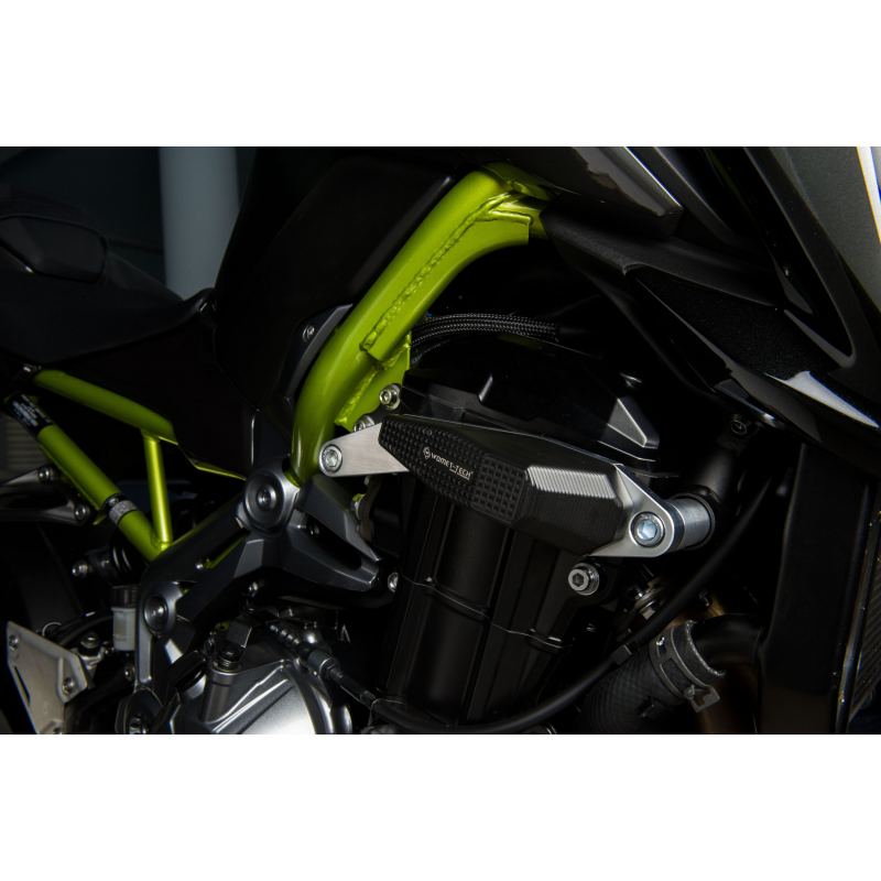 2017-2023 Kawasaki Z900 EVOS Edition Frame Sliders by Womet-Tech
