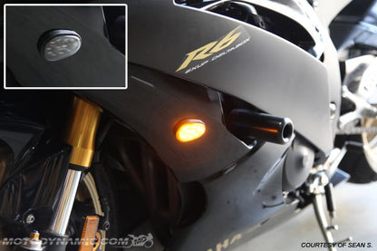 2003-2016 Yamaha R6 Flush Mount LED Front Turn Signals