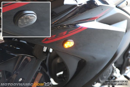 2015-2024 Yamaha R3 Flush Mount LED Front Turn Signals