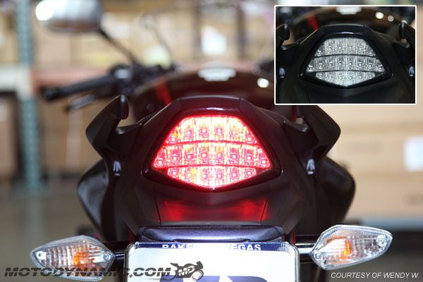 2011-2013 Honda CBR250R LED Integrated Sequential Tail Light