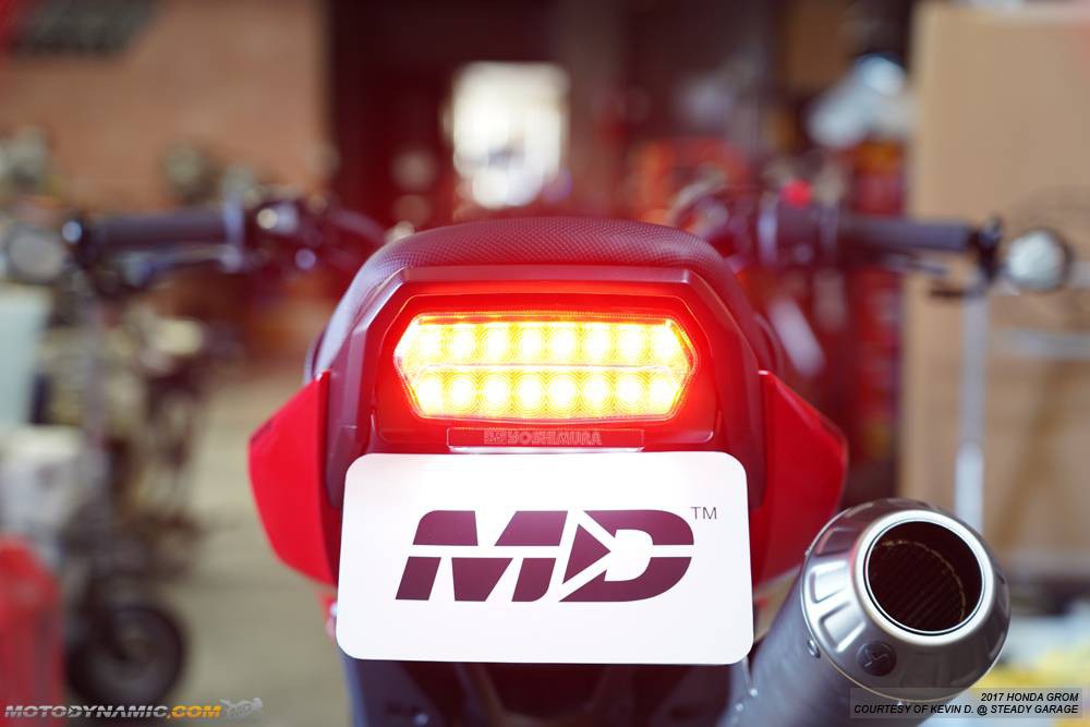 2014-2020 Honda Grom Integrated Sequential LED Tail Light