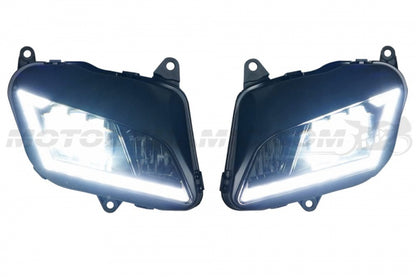 2007-2012 Honda CBR600RR Full LED Projection Head Light Assembly with DRL