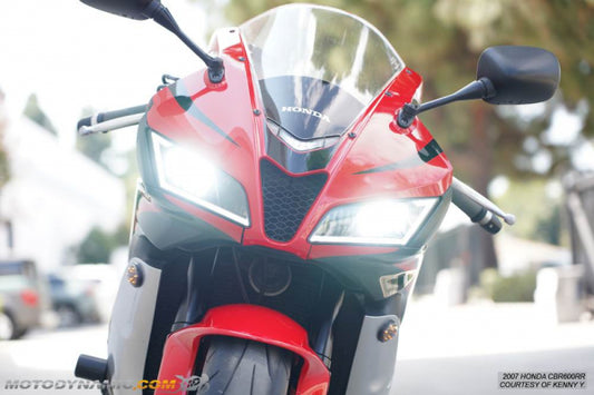 2007-2012 Honda CBR600RR Full LED Projection Head Light Assembly with DRL