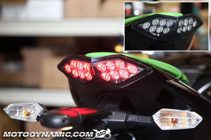 2010-2013 Kawasaki Z1000 Integrated Sequential LED Tail Light