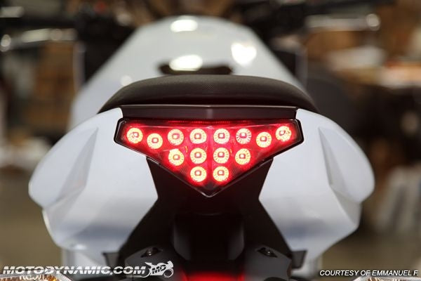 2012-2016 Kawasaki Ninja 650 Integrated Sequential LED Tail Light