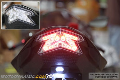 2016 Kawasaki Z800 Integrated Sequential LED Tail Light