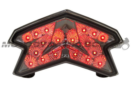 2013-2018 Kawasaki ZX6R Integrated Sequential LED Tail Light