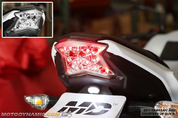 2020-2022 Kawasaki ZH2 Integrated Sequential LED Tail Light
