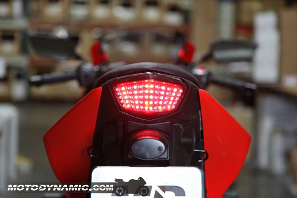 2008-2012 Kawasaki Ninja 250R Integrated Sequential LED Tail Light
