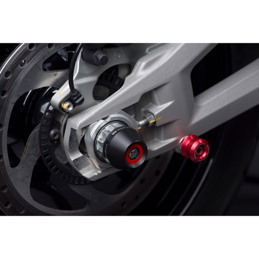 2021-2023 Ducati Multistrada V4 Rear Axle Sliders by Womet-Tech
