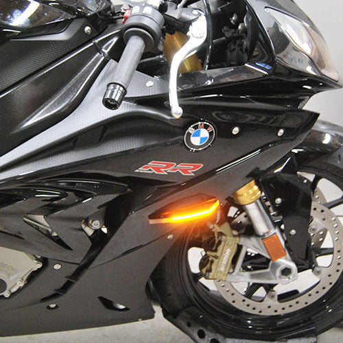 2010-2019 BMW S1000R LED Front Turn Signals by New Rage Cycles