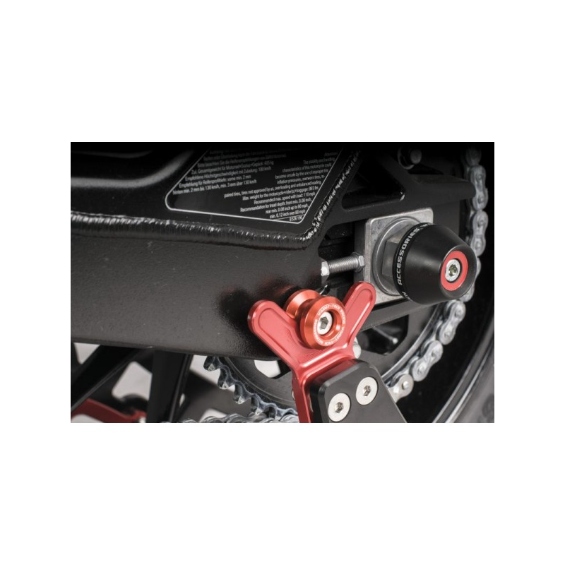 2016-2019 Triumph Thruxton R Swingarm Spools M8 by Womet-Tech