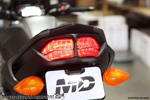 2011-2013 Yamaha FZ8 Integrated Sequential LED Tail Light